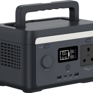 Hinen PS300 205Wh 300W portable power station with carry handle, display and AC outlet