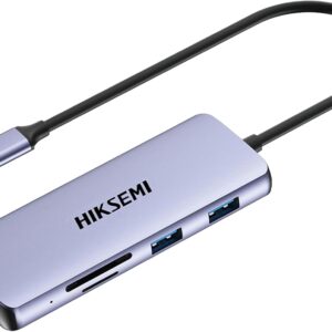 Hiksemi - 8-In-1 Type-C Multifunctional HUB