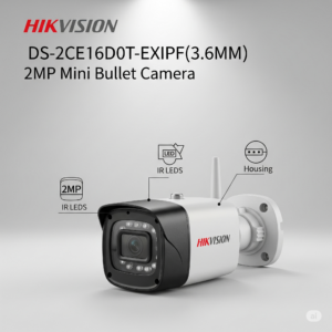 2 MP Fixed Mini Bullet Camera – DS-2CE16D0T-EXIPF(3.6mm)