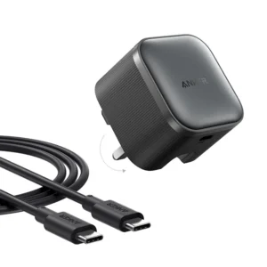 Anker Nano 45W USB-C Charger with Cable – Black
