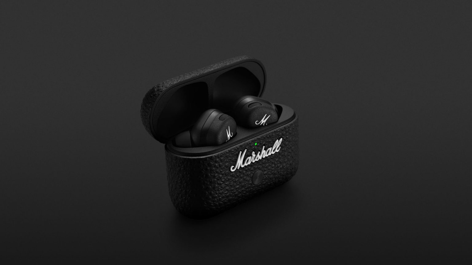 Marshall Motif II ANC earbuds with wireless charging case