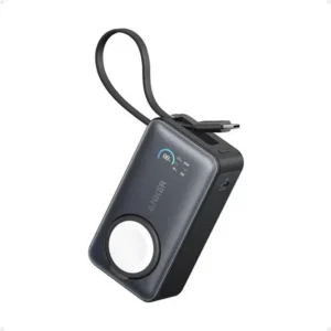 Anker MagGo 10000mAh 35W power bank for Apple Watch in black