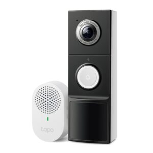 TP-Link Tapo D235 Video Doorbell Camera - doorbell and indoor chime
