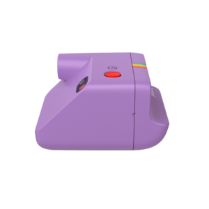 Polaroid Go Generation 2 Purple instant camera, side view