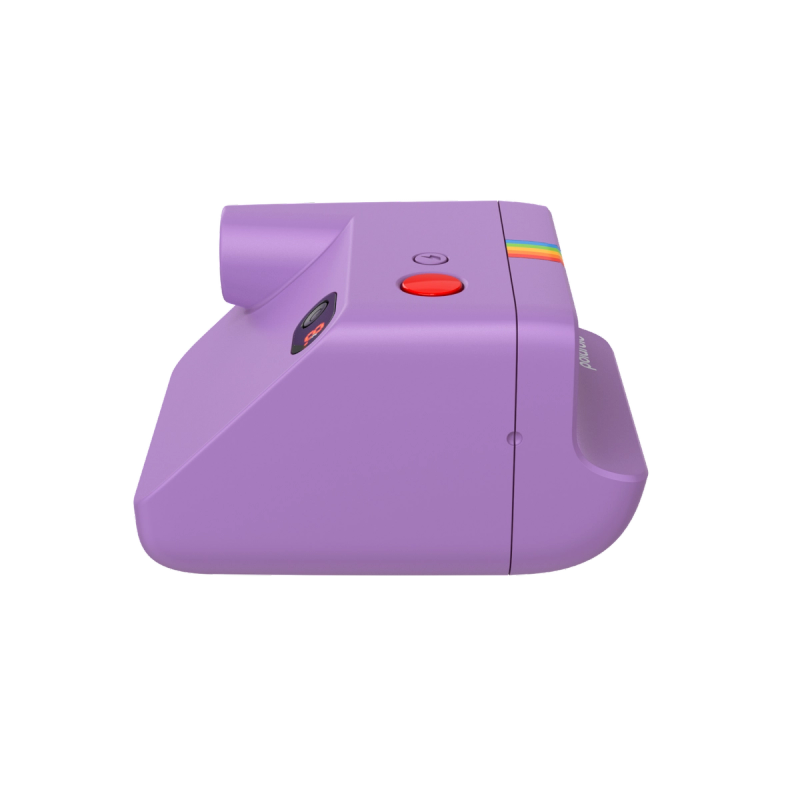 Polaroid Go Generation 2 Purple instant camera, side view