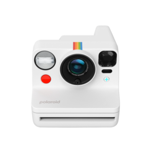 Polaroid Now+ Generation 3 White instant camera, front view