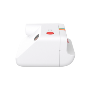 Polaroid Go Generation 2 White instant camera, side view