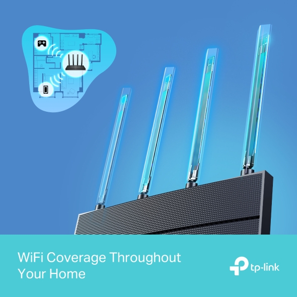 TP-Link Archer AX12 AX1500 Gigabit WiFi 6 Router - detail view 5