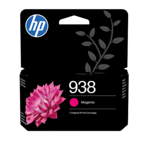 HP 938 Magenta Ink Cartridge 4S6X6PE, retail packaging