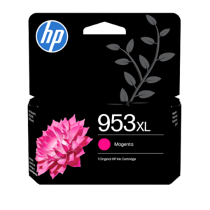 HP 953XL Magenta Ink Cartridge F6U17AE, retail packaging