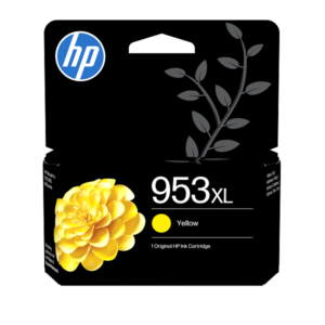HP 953XL Yellow Ink Cartridge F6U18AE, retail packaging
