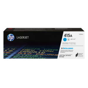 HP 415A Cyan Toner Cartridge W2031A, retail packaging