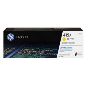 HP 415A Yellow Toner Cartridge W2032A, retail packaging