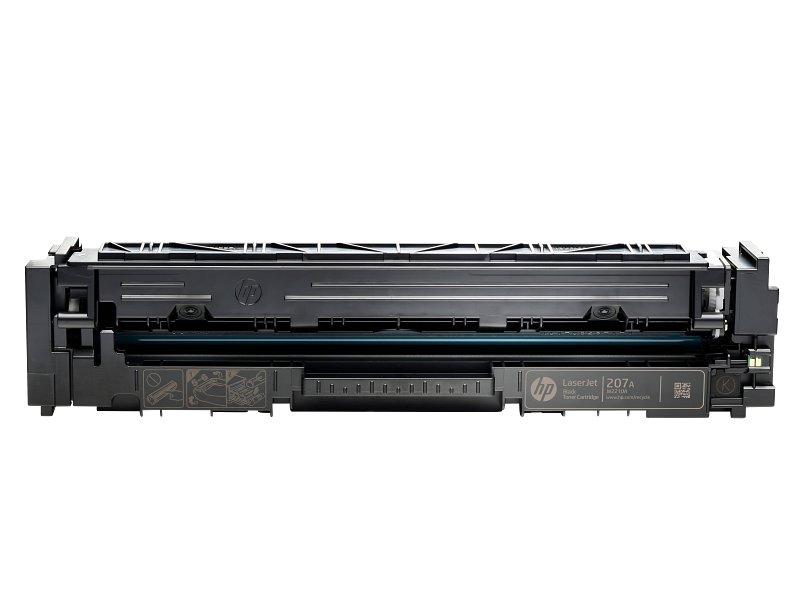 HP 207A Black Toner Cartridge W2210A, front view