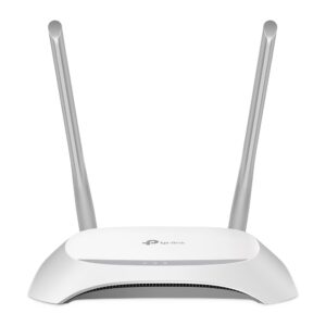 TP-Link TL-WR840N white N300 WiFi router with two antennas