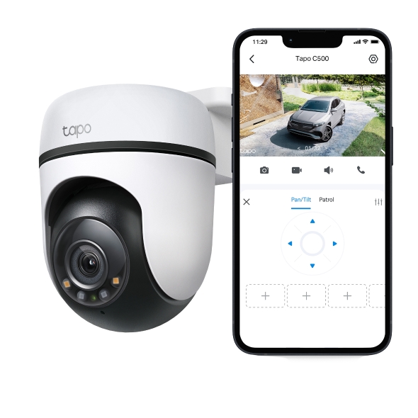 TP-Link Tapo C500 Outdoor Pan/Tilt WiFi Security Camera - detail view 4