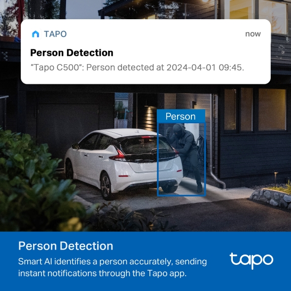 TP-Link Tapo C500 Outdoor Pan/Tilt WiFi Security Camera - detail view 7