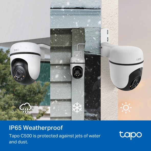 TP-Link Tapo C500 Outdoor Pan/Tilt WiFi Security Camera - detail view 10