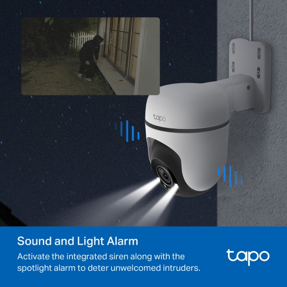 TP-Link Tapo C500 Outdoor Pan/Tilt WiFi Security Camera - detail view 11