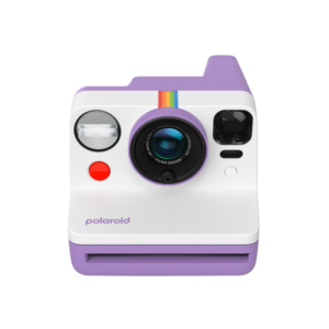Polaroid Now Generation 3 Purple instant camera, front view
