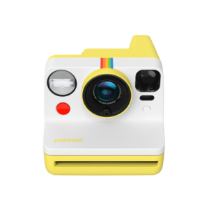 Polaroid Now Generation 3 Yellow instant camera, front view