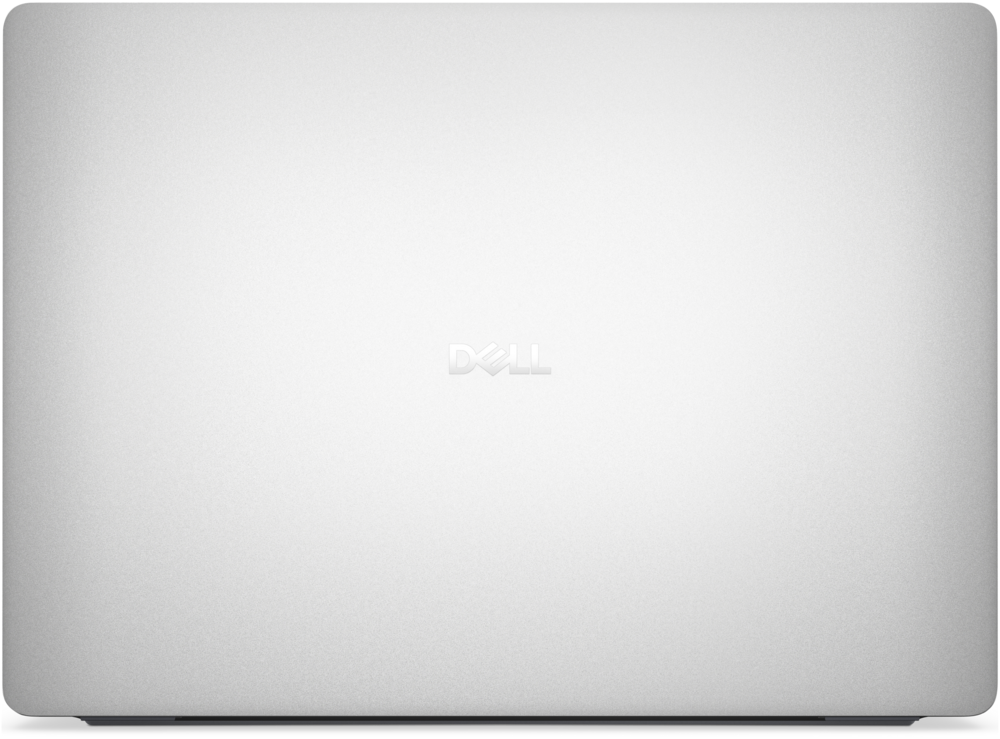 Dell Pro 14 PC14250 closed laptop showing silver lid and Dell logo