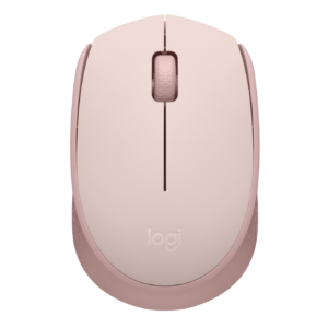 Logitech M171 rose mouse - top view